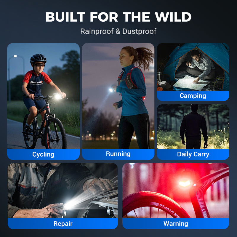🎁Buy 2 Get 1 Free🔥💥Multi-Functional Aluminum Alloy Mini Flashlight✨