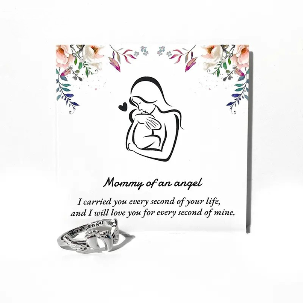 Baby Angel Ring'Mommy of an Angel'