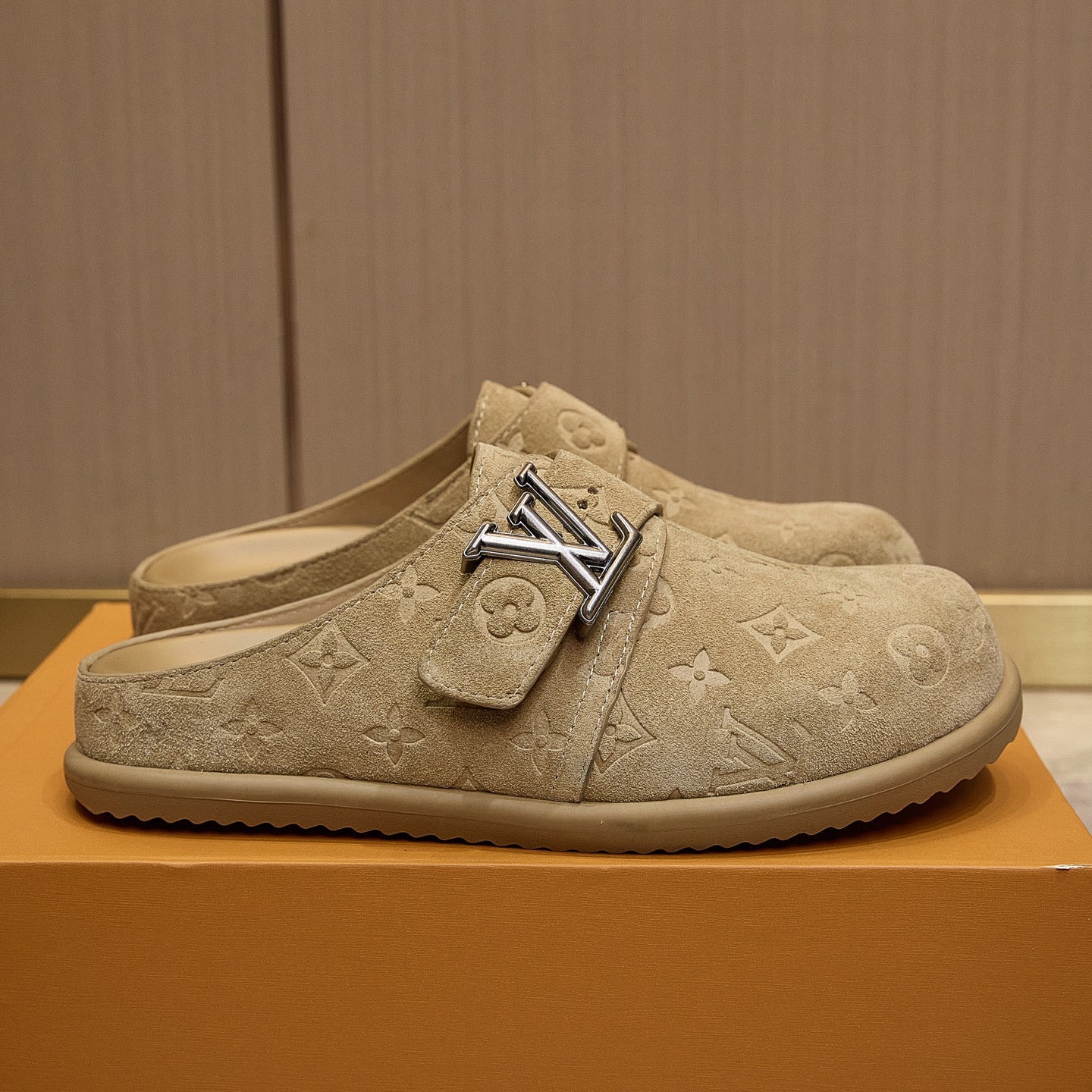 Unisex Suede Leather Sandals 1026062216