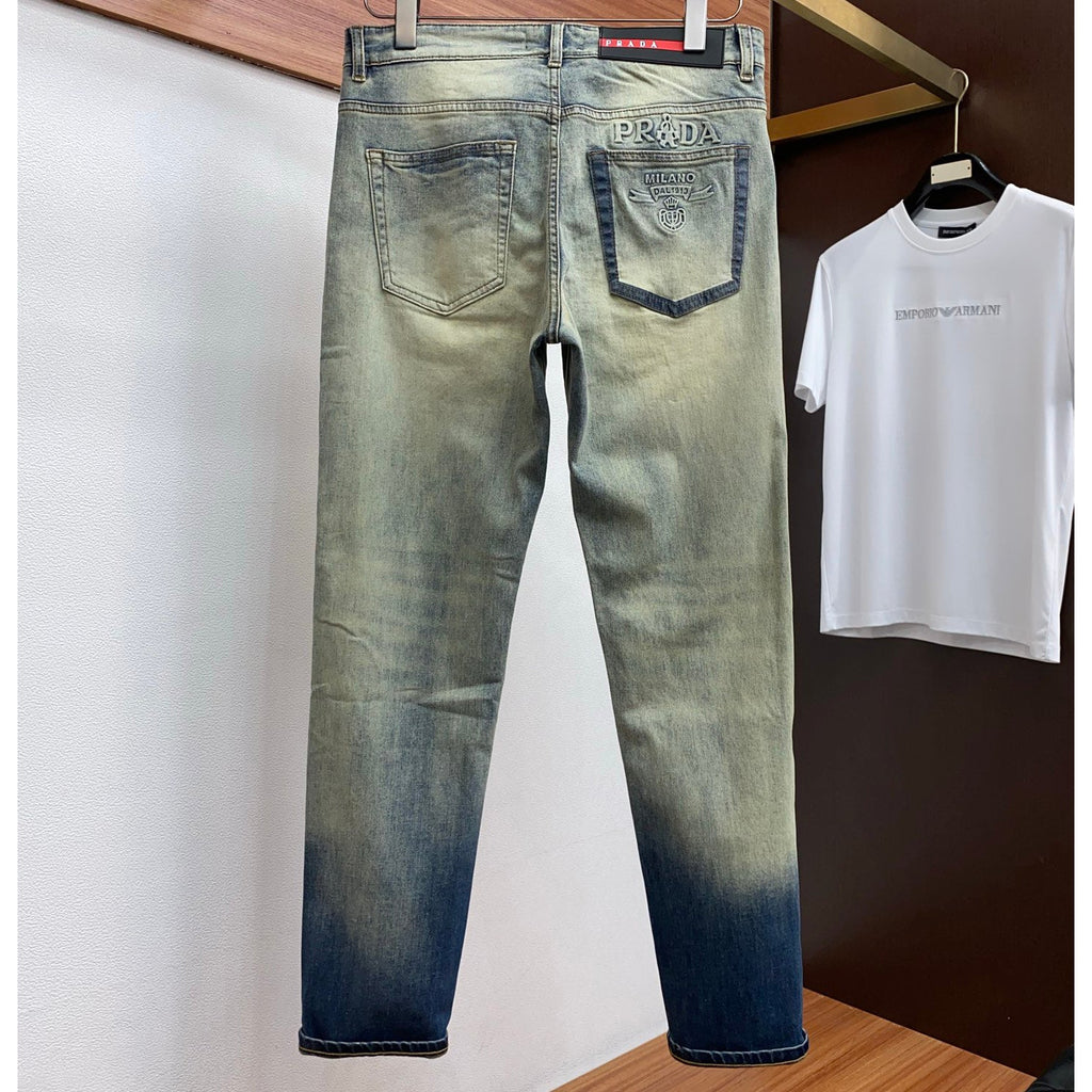 Men's Fashion Slim-Fit Straight-Leg Jeans 1026062918