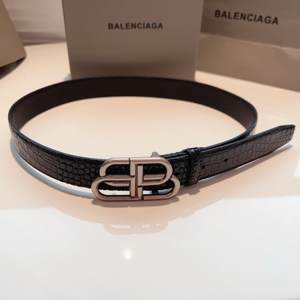 New Crocodile-Print Belt 1026062206