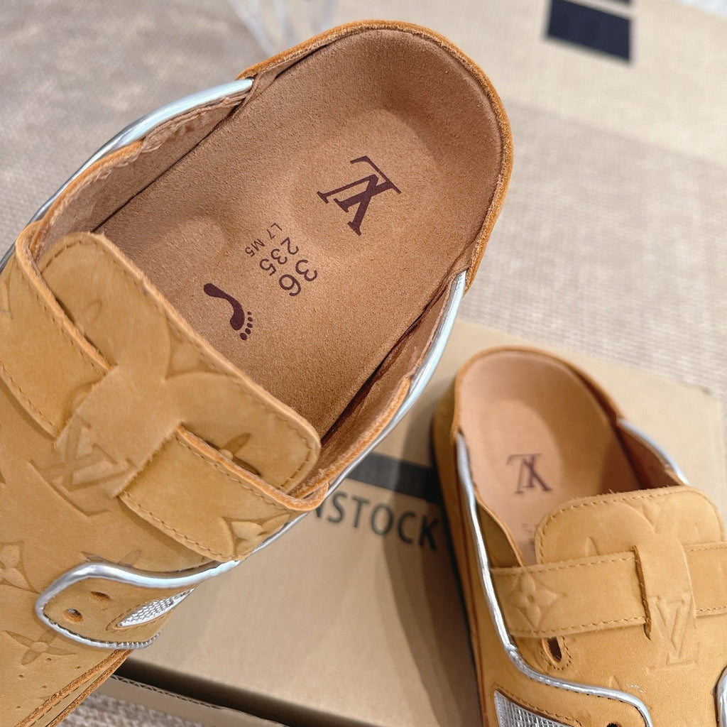 Classic Retro Boken Toe-Covered Sandals 1026062313