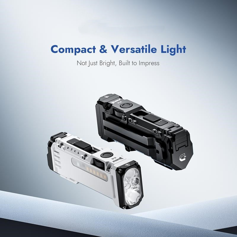 LED work light with 180° rotating head
