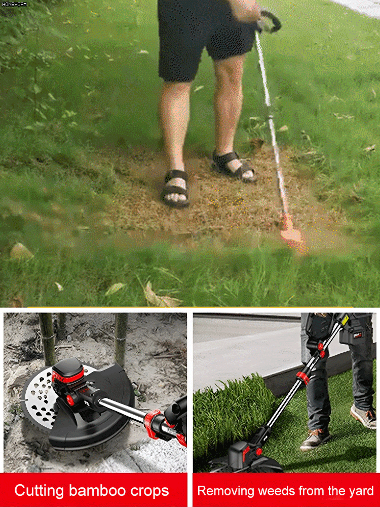 【Portable lithium battery garden lawn mower】50%OFF💰Weeding has become a pleasure.