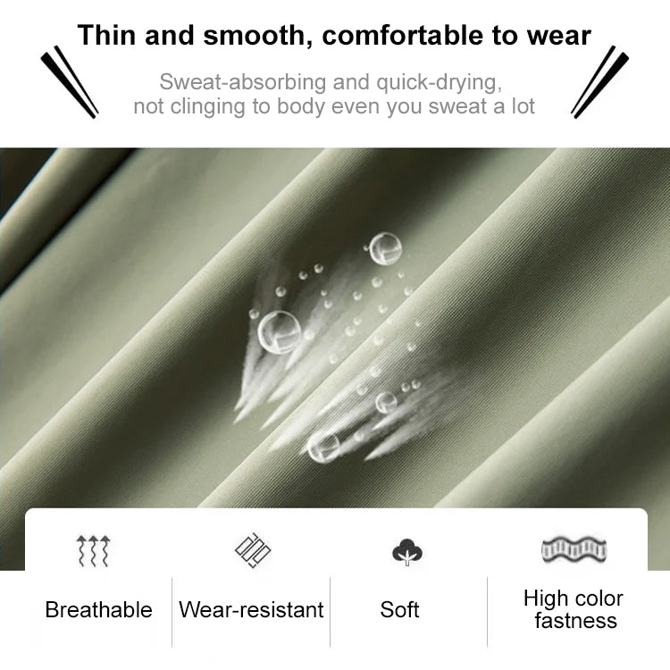 2025 Latest 【Coolmax Breathable Ice Silk Pants】 1+1🎉50%OFF