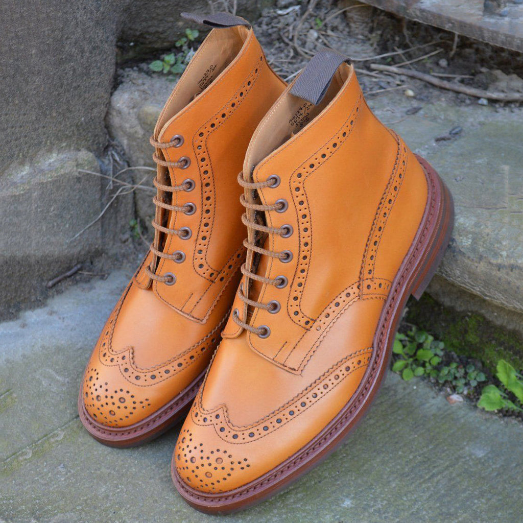 Yellow Fashion Lace Up Martin Boots
