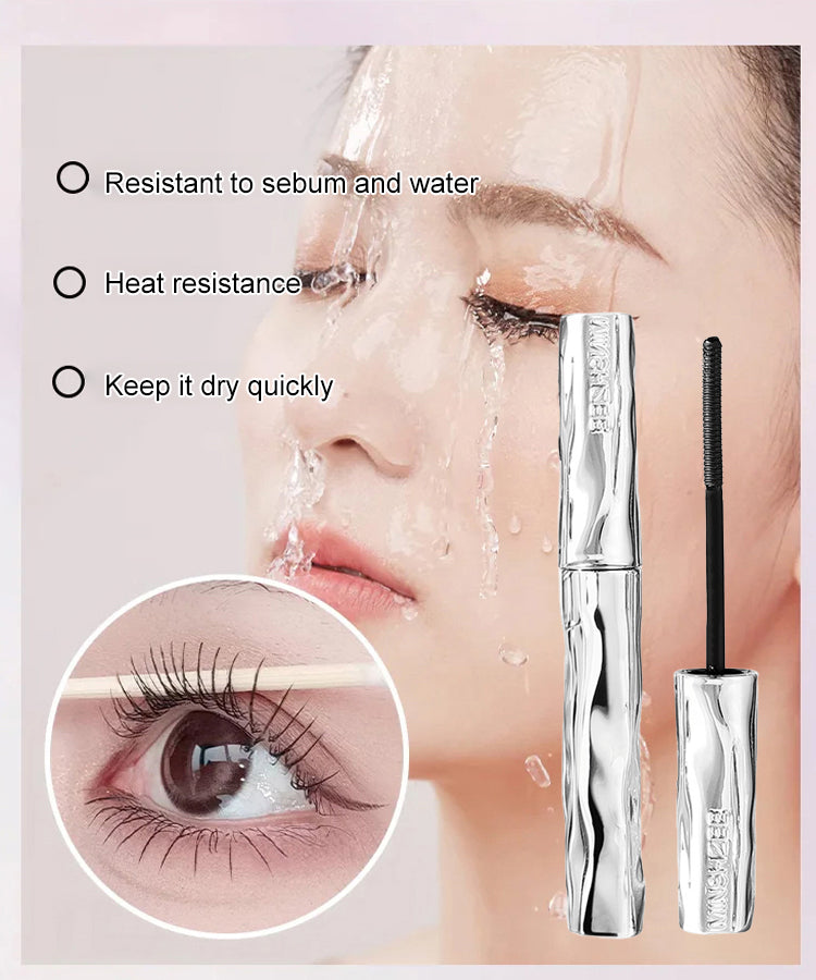 🔥【Enlarge your eyes】Small steel tube mascara 💋Achieve full, defined lashes with just one swipe. Perfect for beginners—no pre-curling needed.