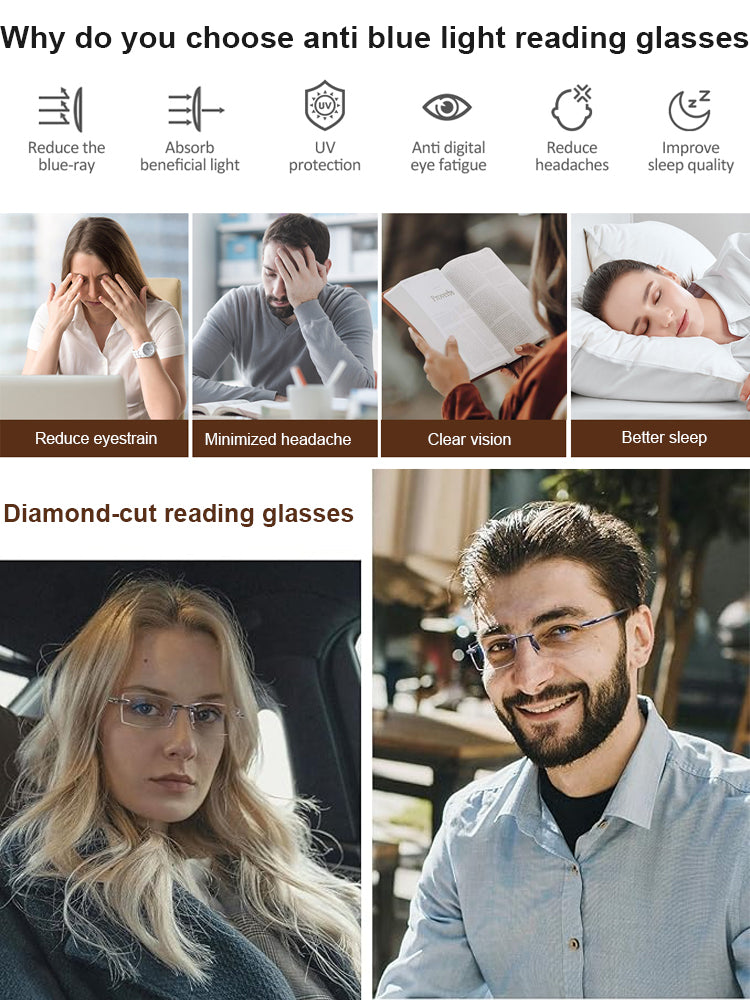 🔥Upgrade your eyewear—automatic color change and blue light defense, all in one stylish pair!