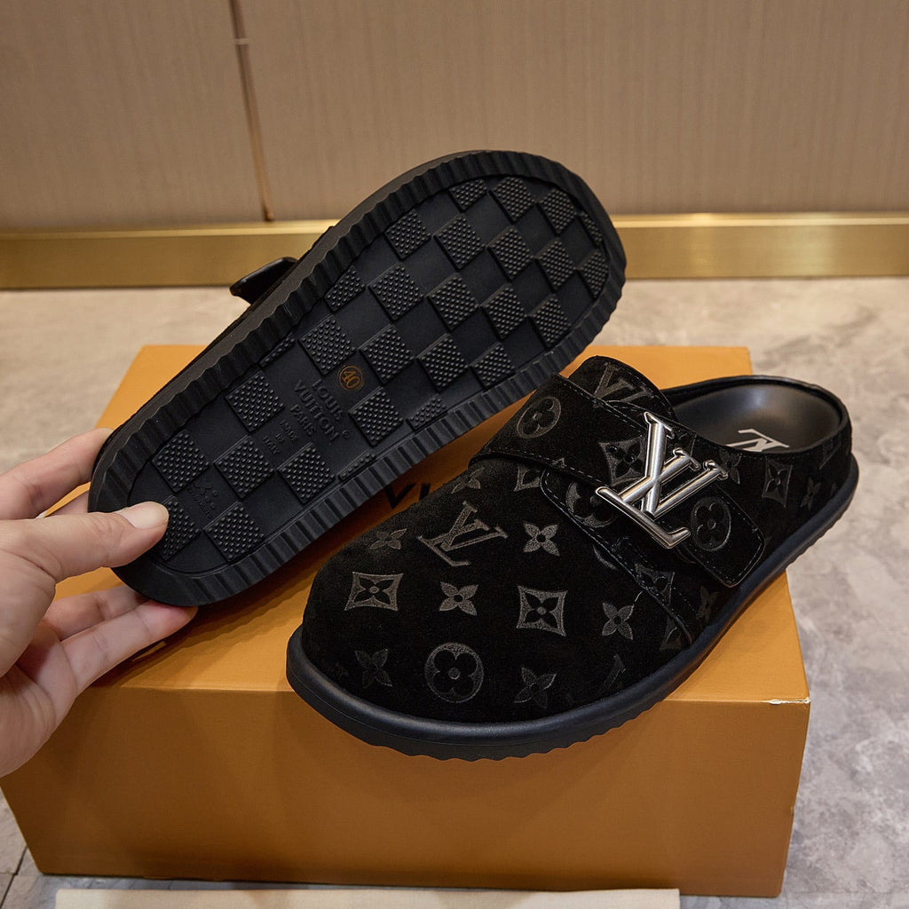Unisex Suede Leather Sandals 1026062218