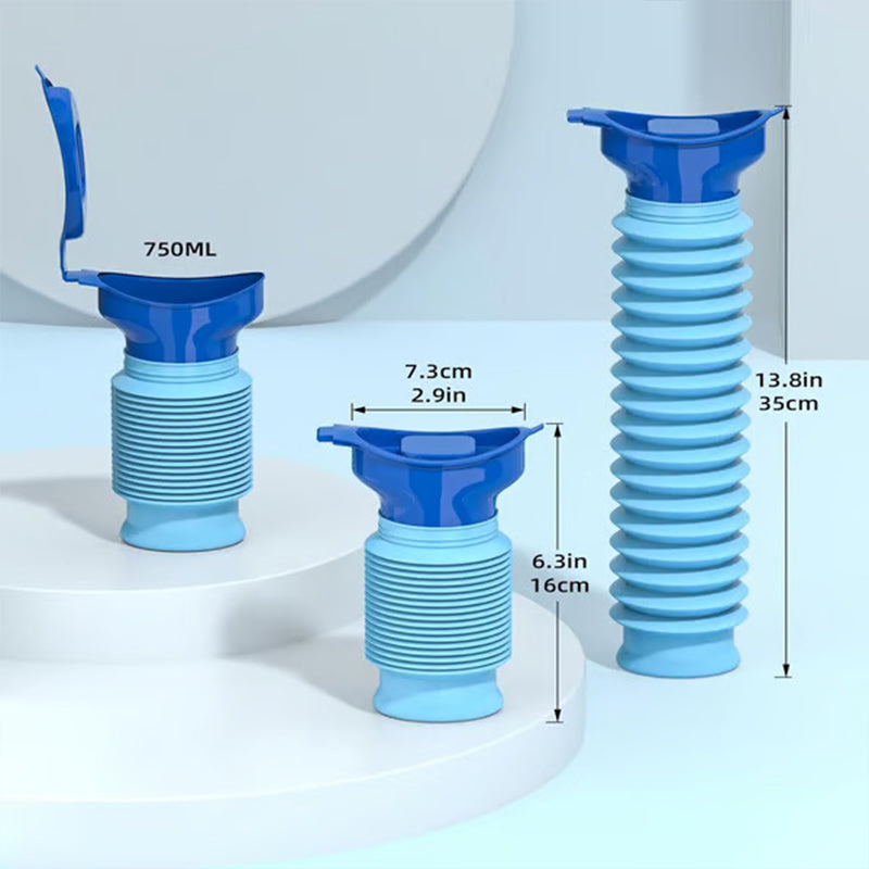 Portable car urinal