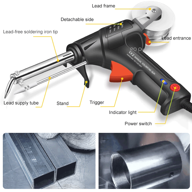 🔥【Internal heat test welding tool】Revolutionize Metalwork: The Ultimate 3-in-1 Laser Tool