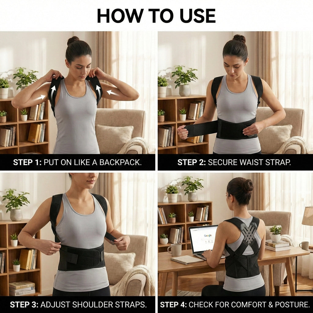 Corrective Belt for Posture and Back Correction