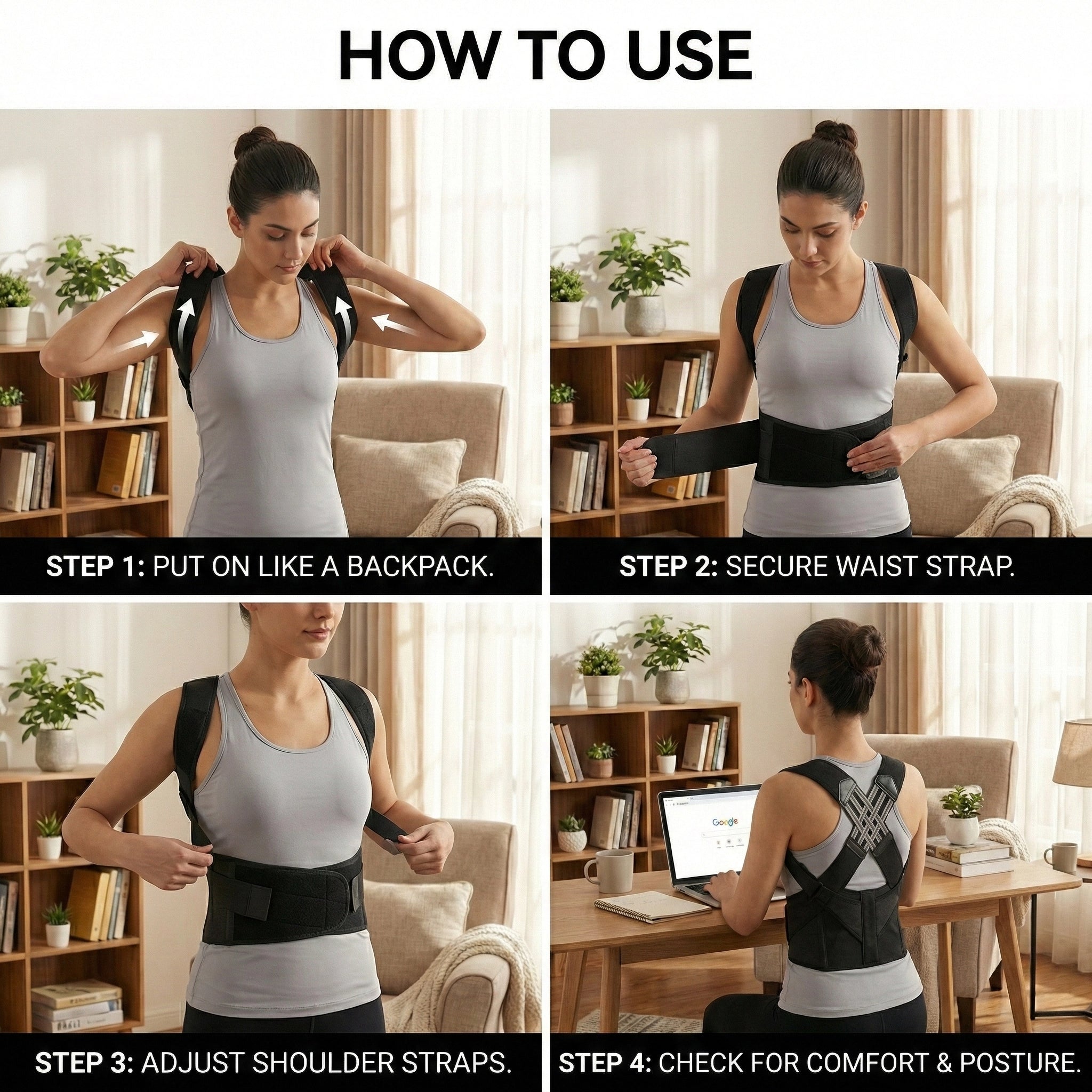 Corrective Belt for Posture and Back Correction