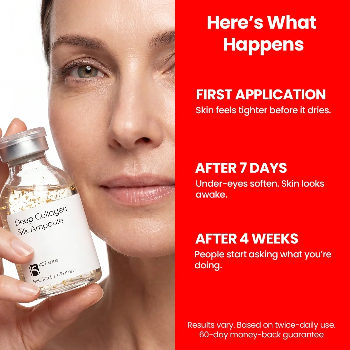 Deep Collagen Silk Peptide Intensive Ampoule 40ml