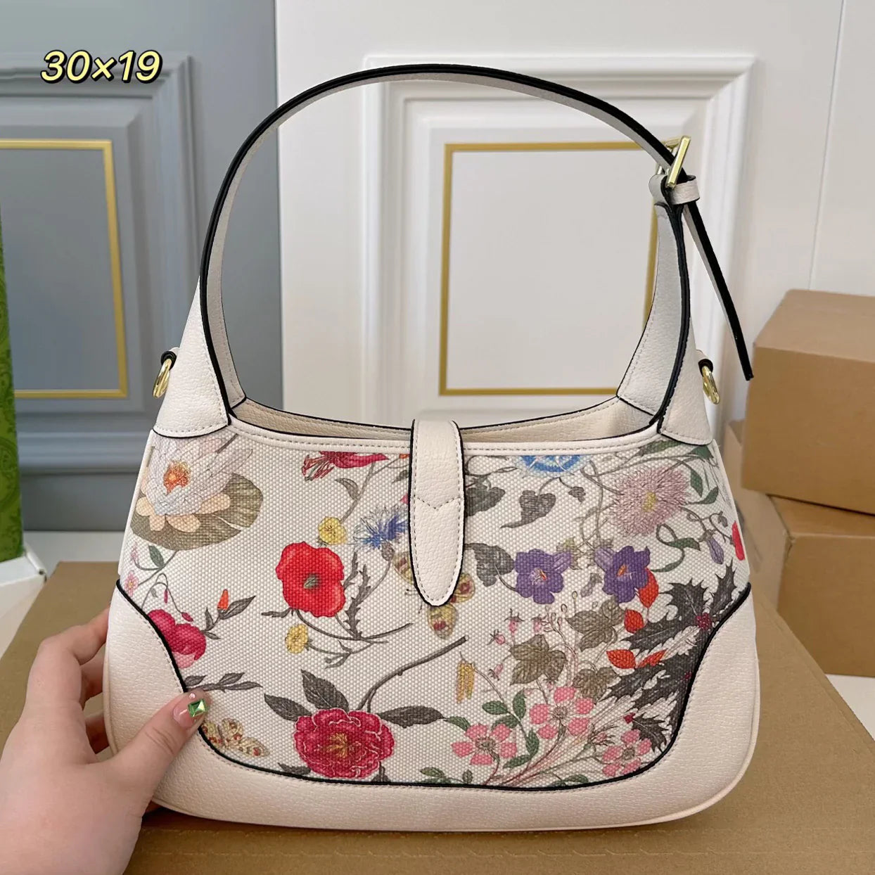 Limited Floral Jaie Crossbody Underarm Bag 1025060901