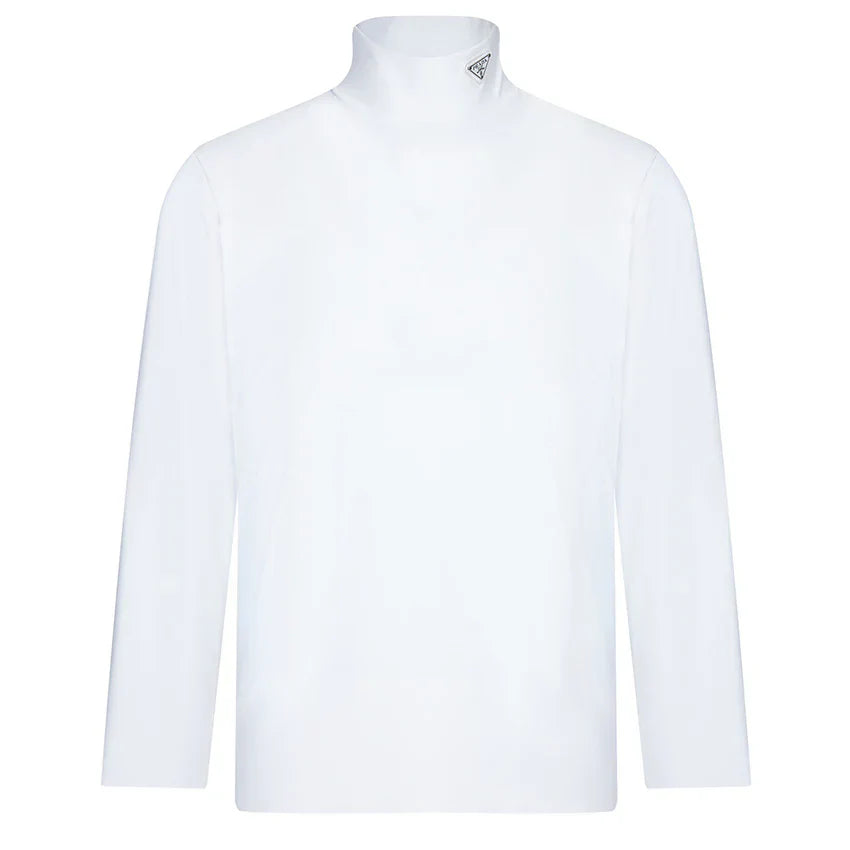 Unisex fashion and versatile high neck base shirt 1024080503