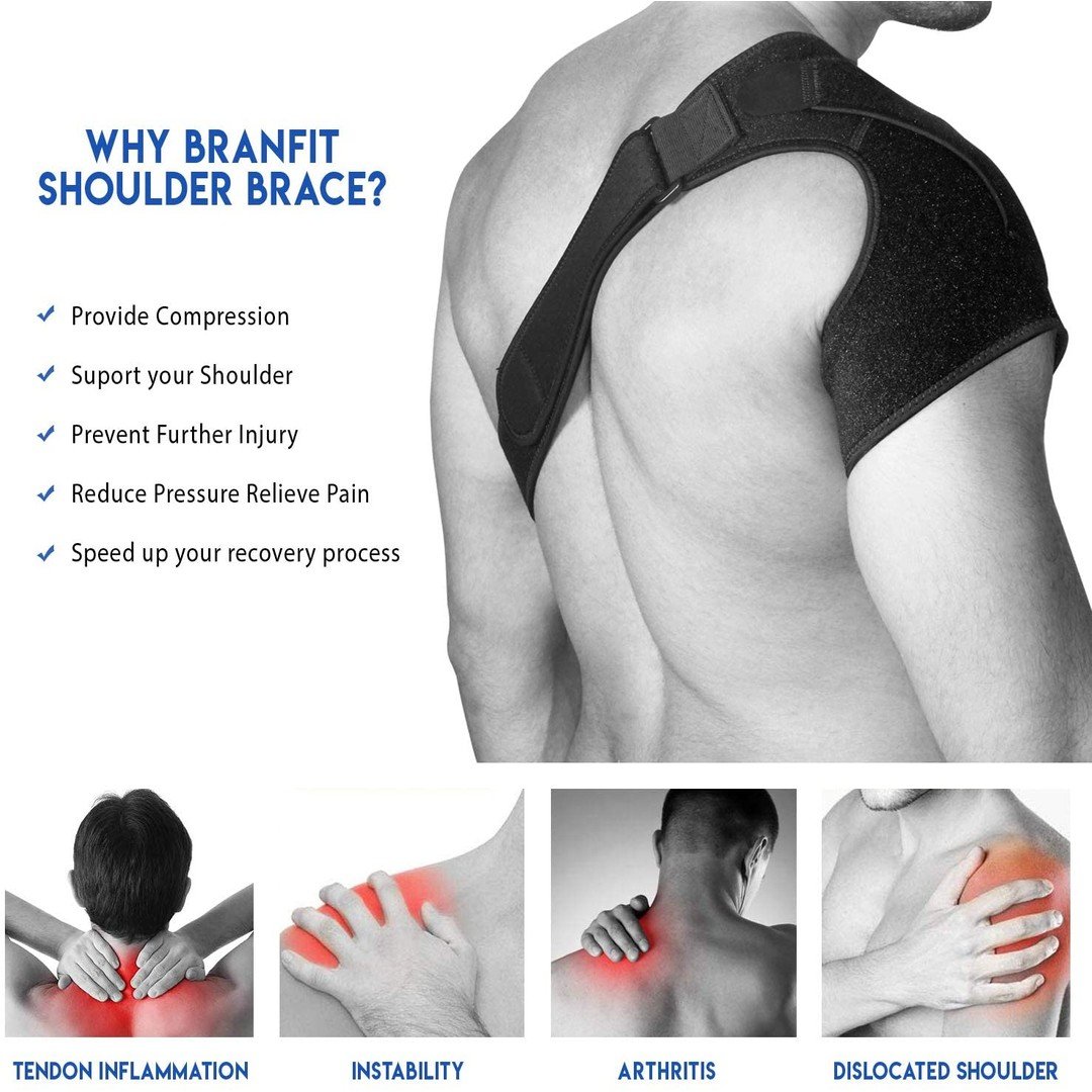 Light Adjustable Shoulder Sprains Support Brace