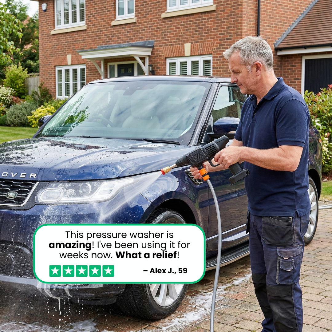 The Cordless Jet Washer