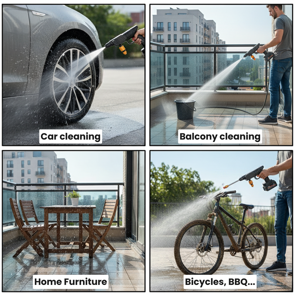 The Cordless Jet Washer