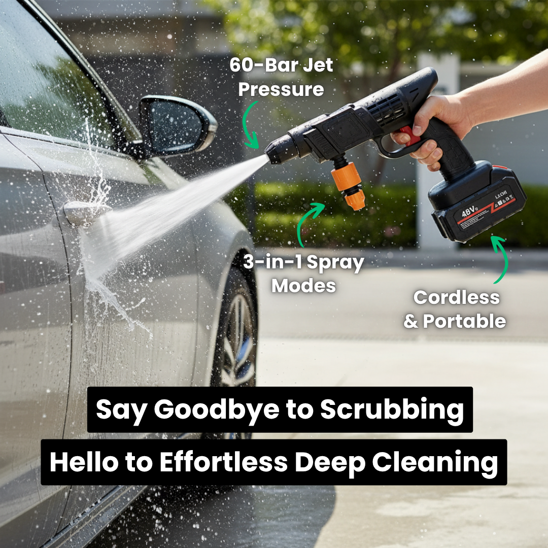 The Cordless Jet Washer