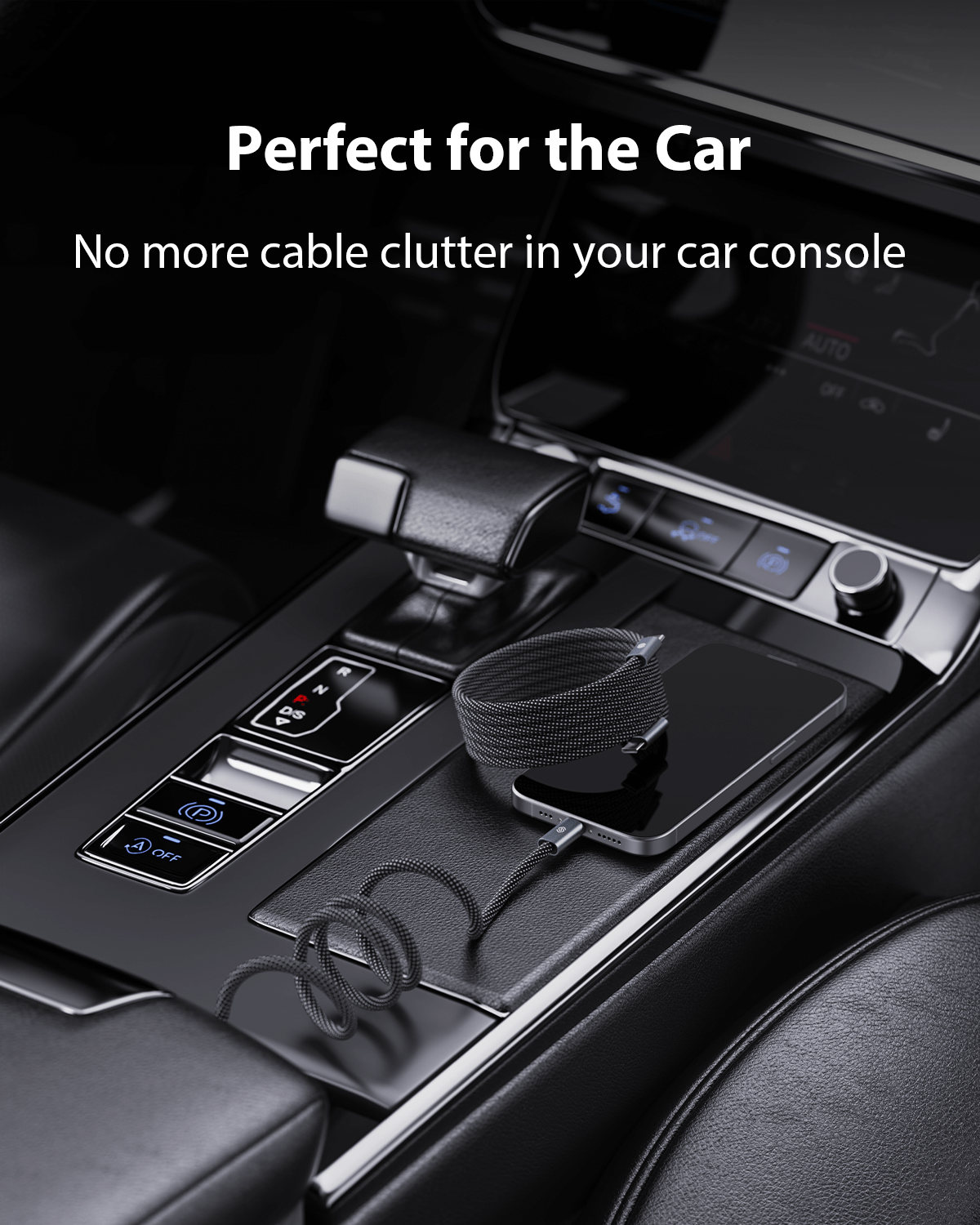 Magnetic Anti-tangle Cable