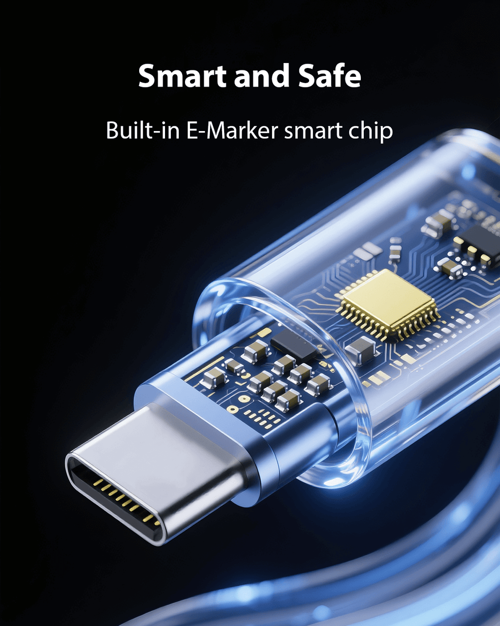 Magnetic Anti-tangle Cable