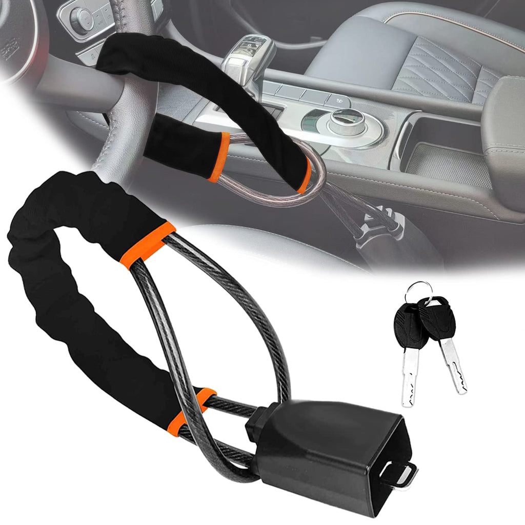 Steering Lock Steering Wheel Lock With Seat Belt Lock