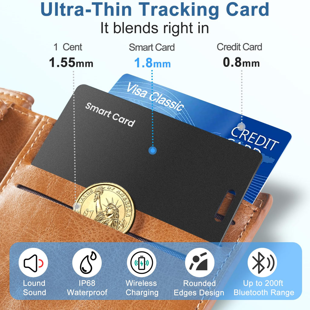 New Locator Finder for Iphone Wireless Charging Tracking Card Finder