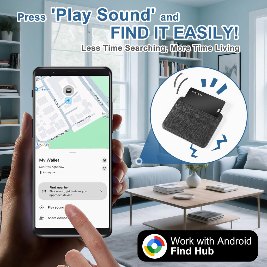 New Locator Finder for Iphone Wireless Charging Tracking Card Finder