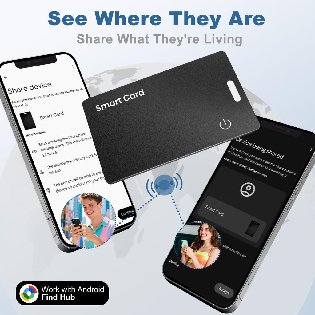 New Locator Finder for Iphone Wireless Charging Tracking Card Finder