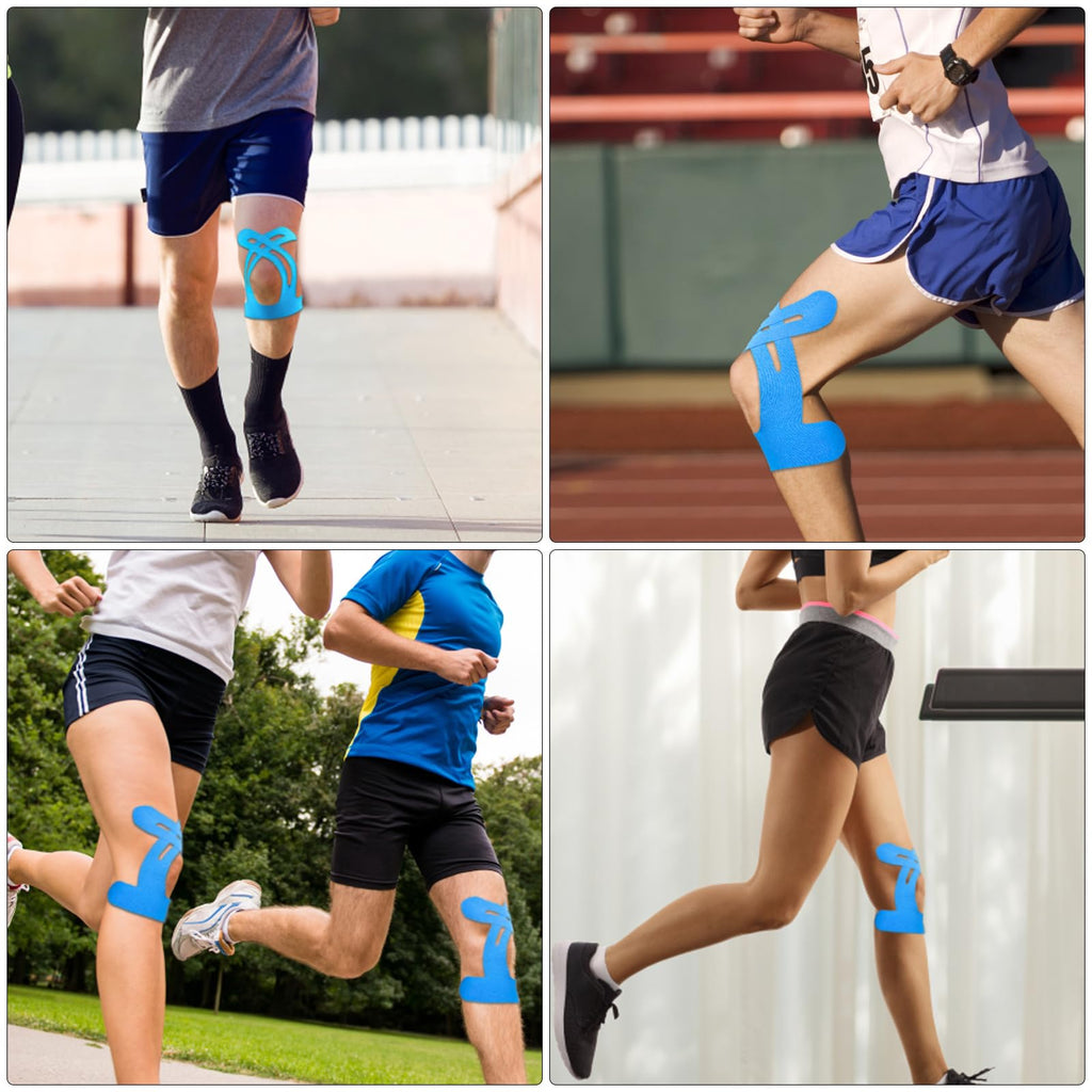 Kinesiology Tape For Knees 16-Pack Precut & Shoulders