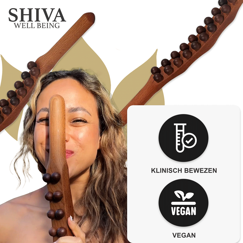 Gua Sha Wooden Therapy Staaf