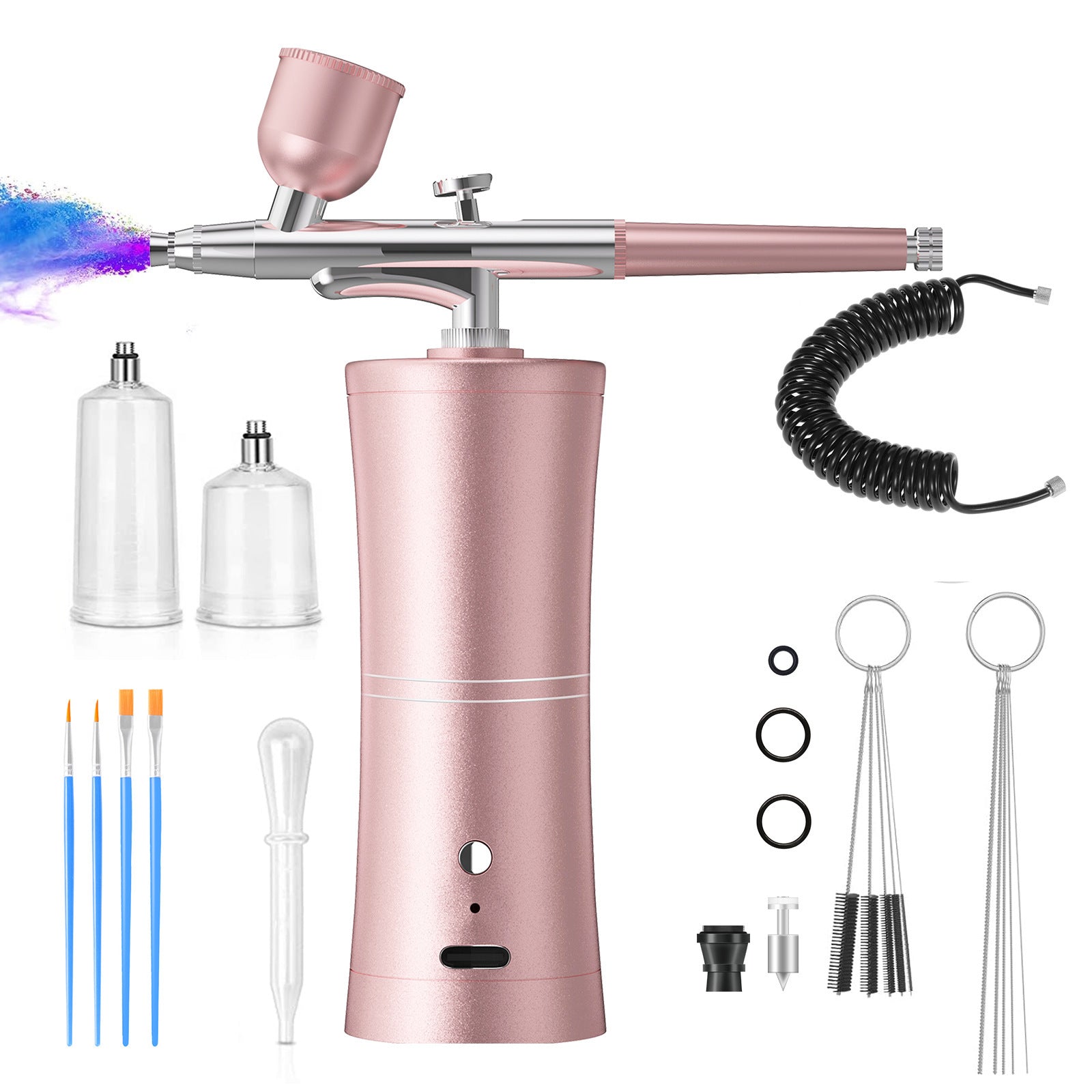 Electric Airbrush Kit with Compressor