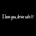 Rearview Mirror Vinyl Decal Reminder