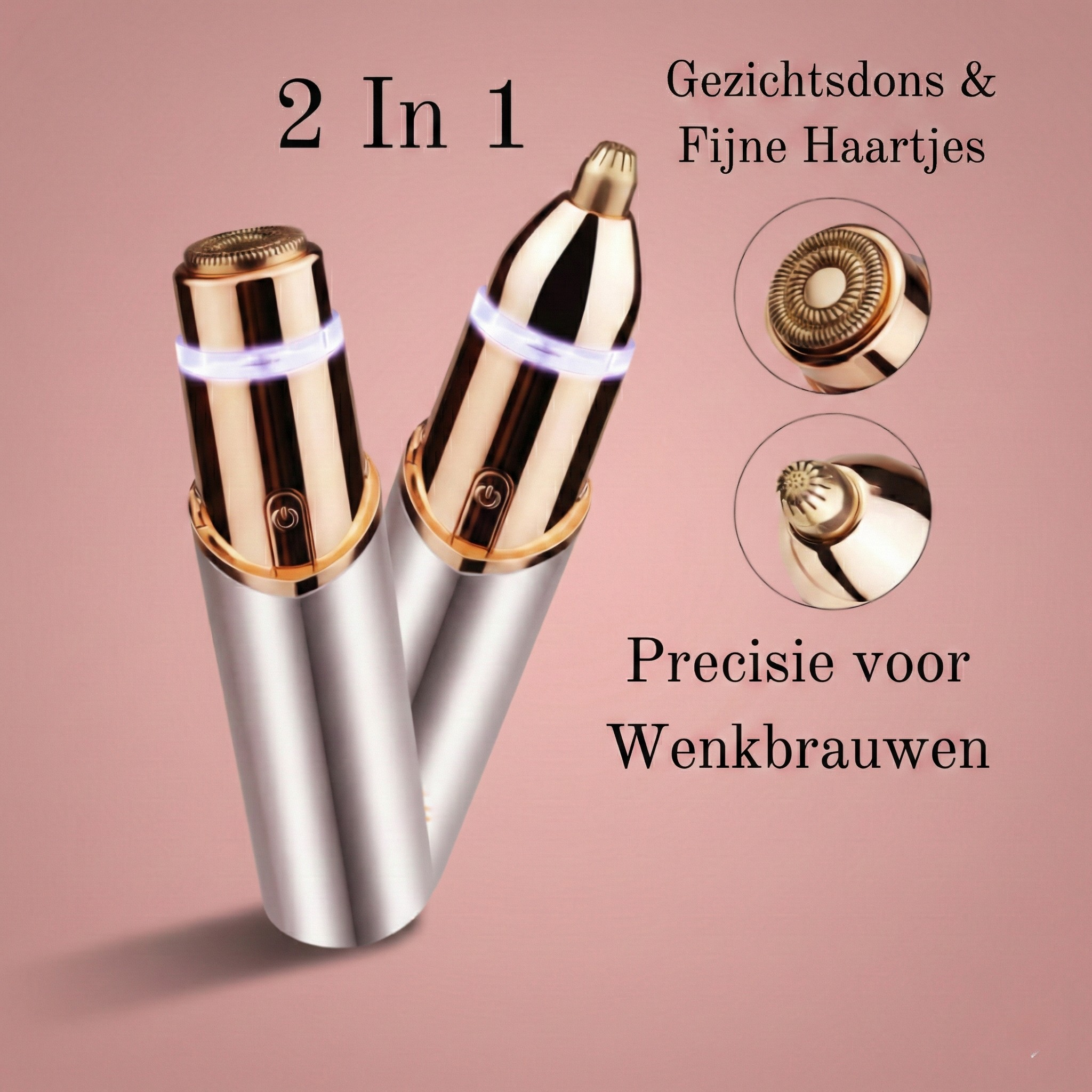 PureGlow 2-In-1 | Strakke wenkbrauwen en een zijdezachte huid