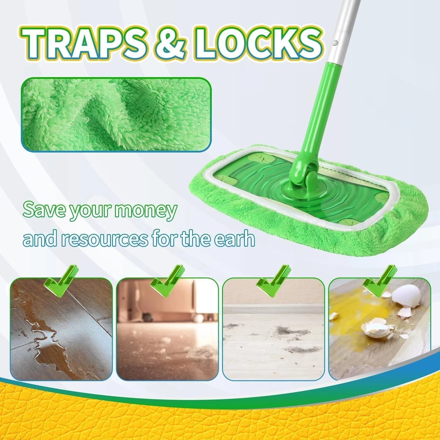 Reusable Mop for Swiffers