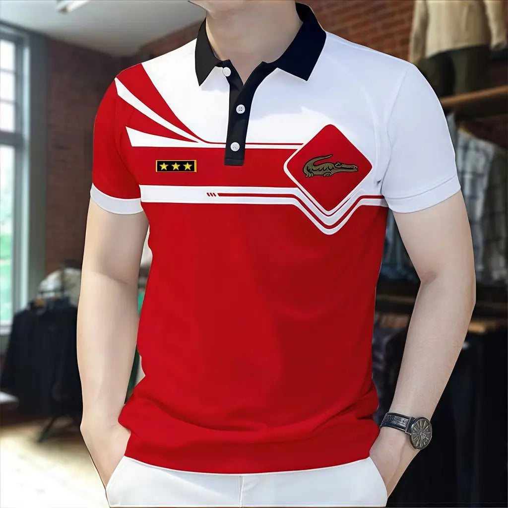 New High Quality 3D Polo Shirt for Men 1026060520