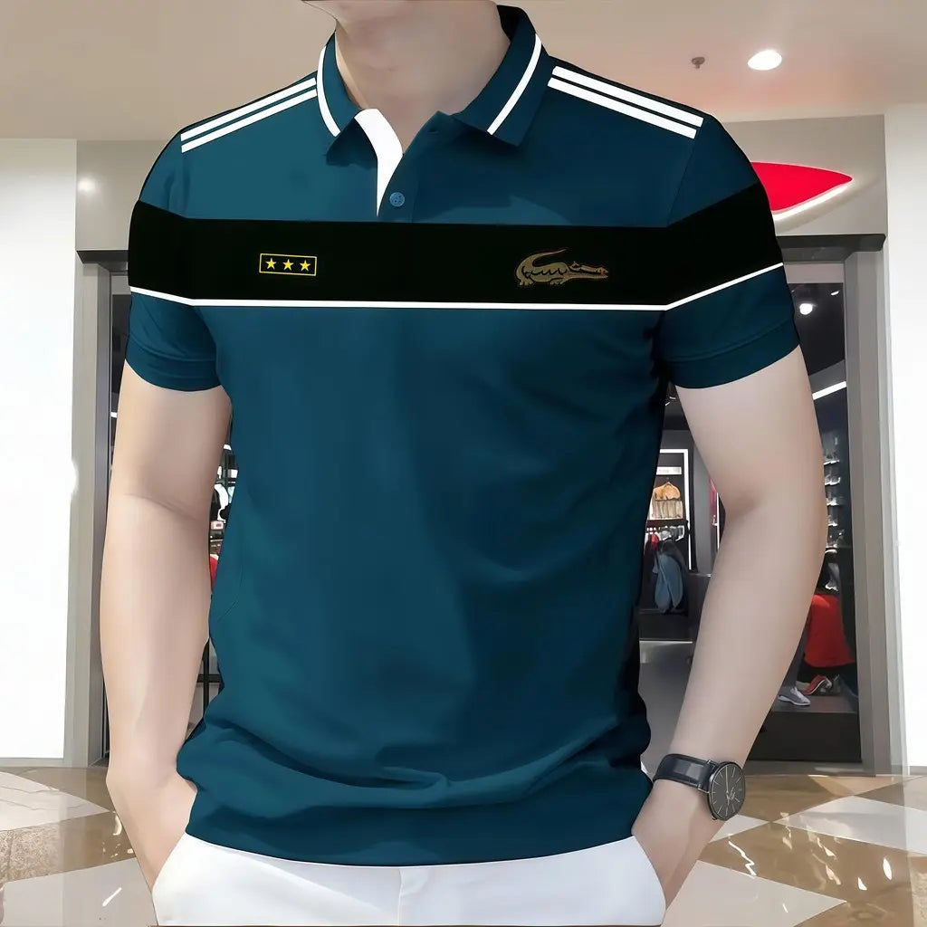 New High Quality 3D Polo Shirt for Men 1026060524