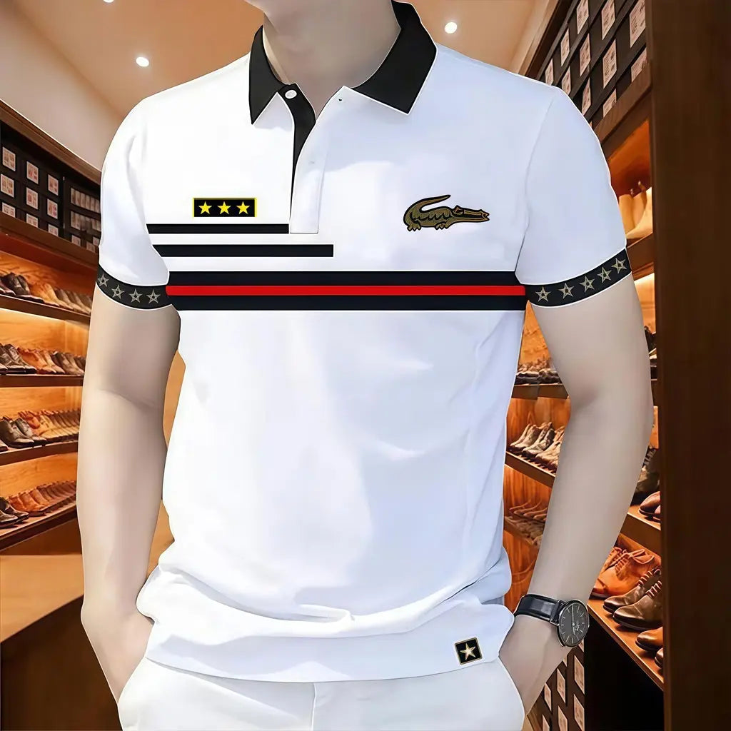 New High Quality 3D Polo Shirt for Men 1026060524