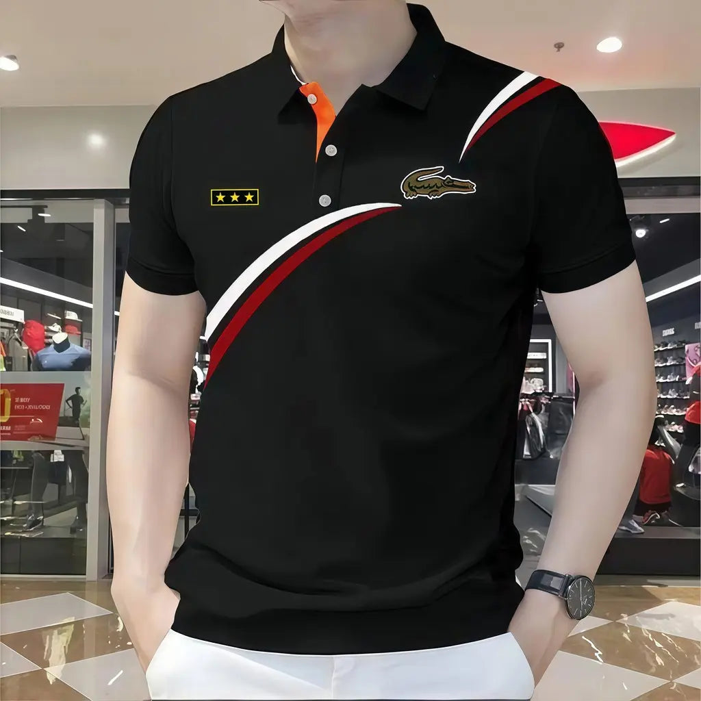 New High Quality 3D Polo Shirt for Men 1026060523