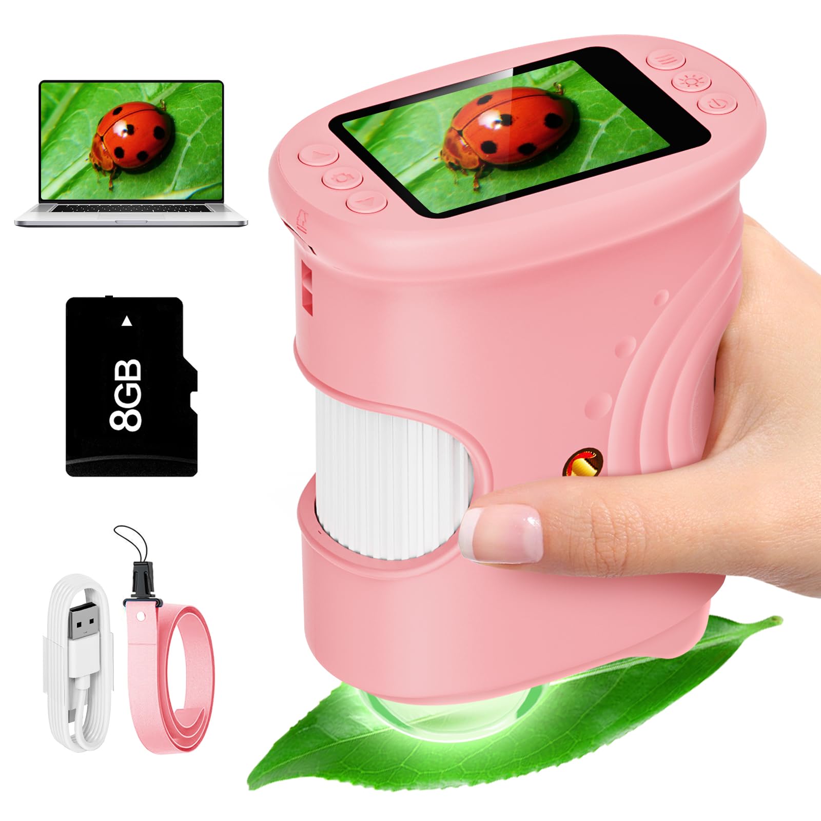 Alotwan Microscope for Kids 1000X Digital