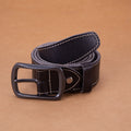 New men's belt top layer cowhide trousers belt alloy sun buckle