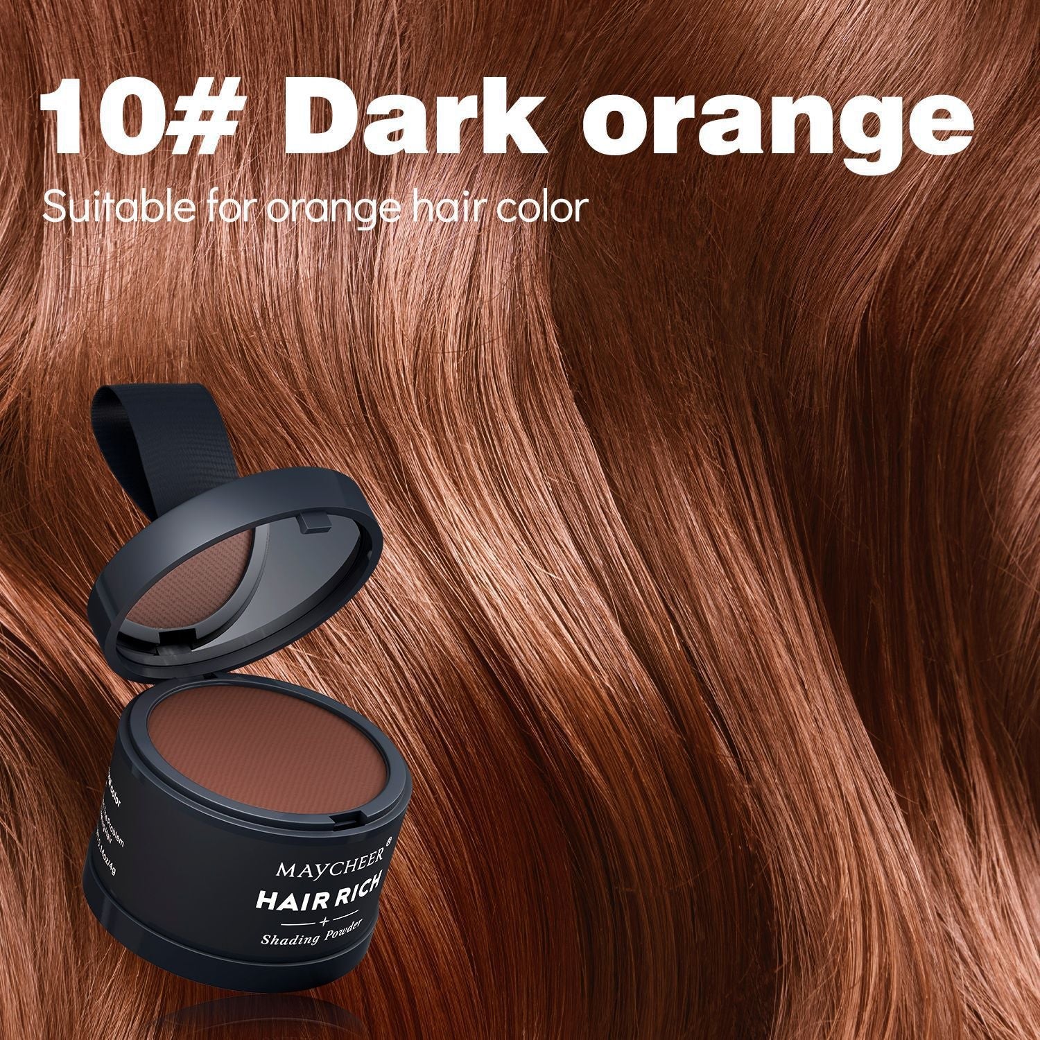 Hairline filler powder, a magical tool for shaping and filling the forehead, waterproof and sweatproof.