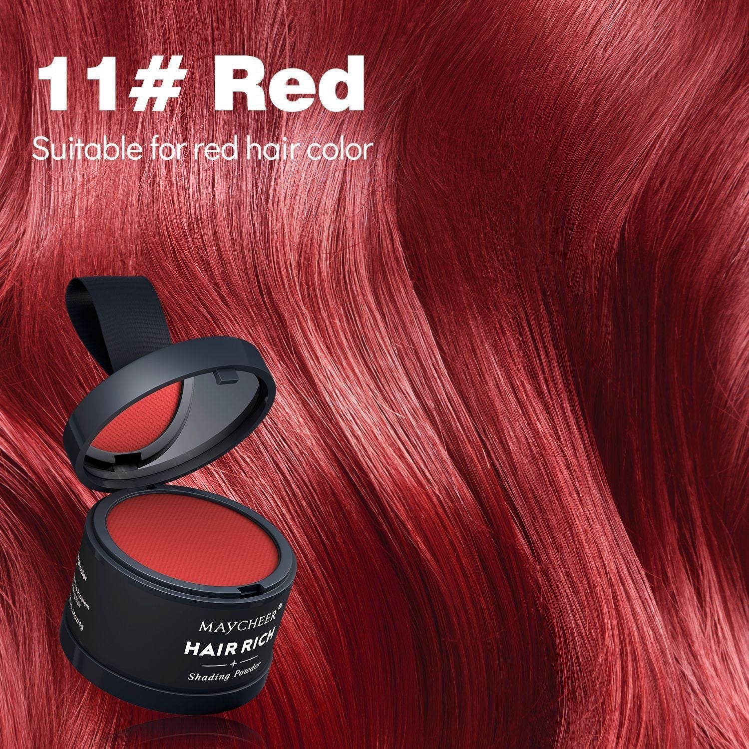 Hairline filler powder, a magical tool for shaping and filling the forehead, waterproof and sweatproof.