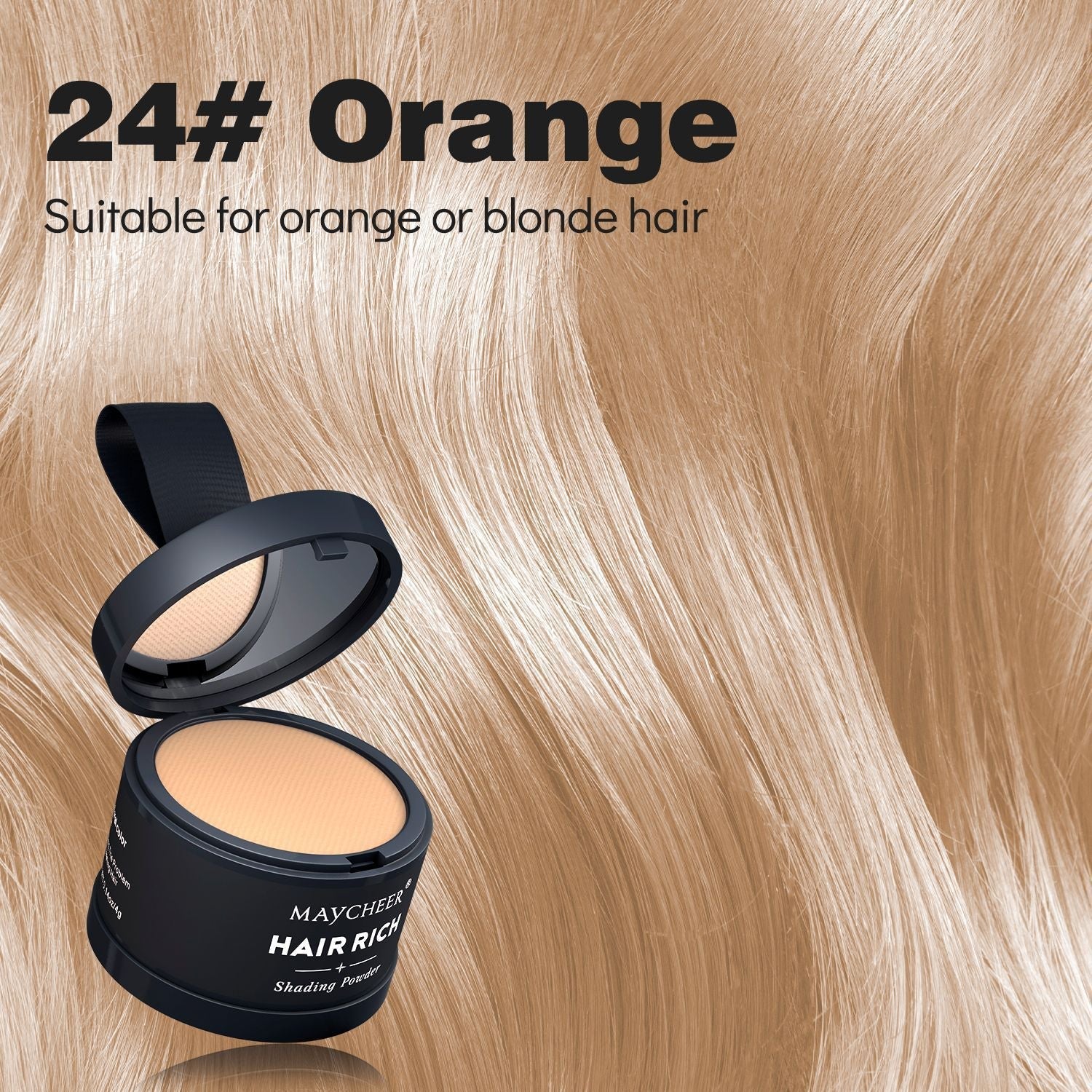 Hairline filler powder, a magical tool for shaping and filling the forehead, waterproof and sweatproof.