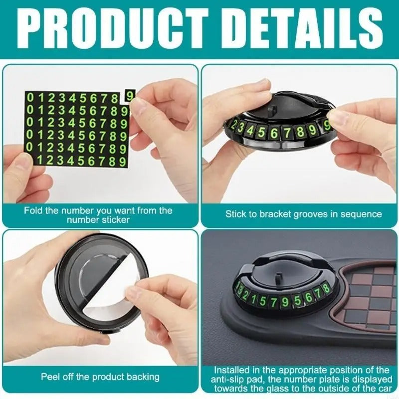 Holder360° Dashboard Mat Universal Non-Slip Dashboard Phone Holder Mat