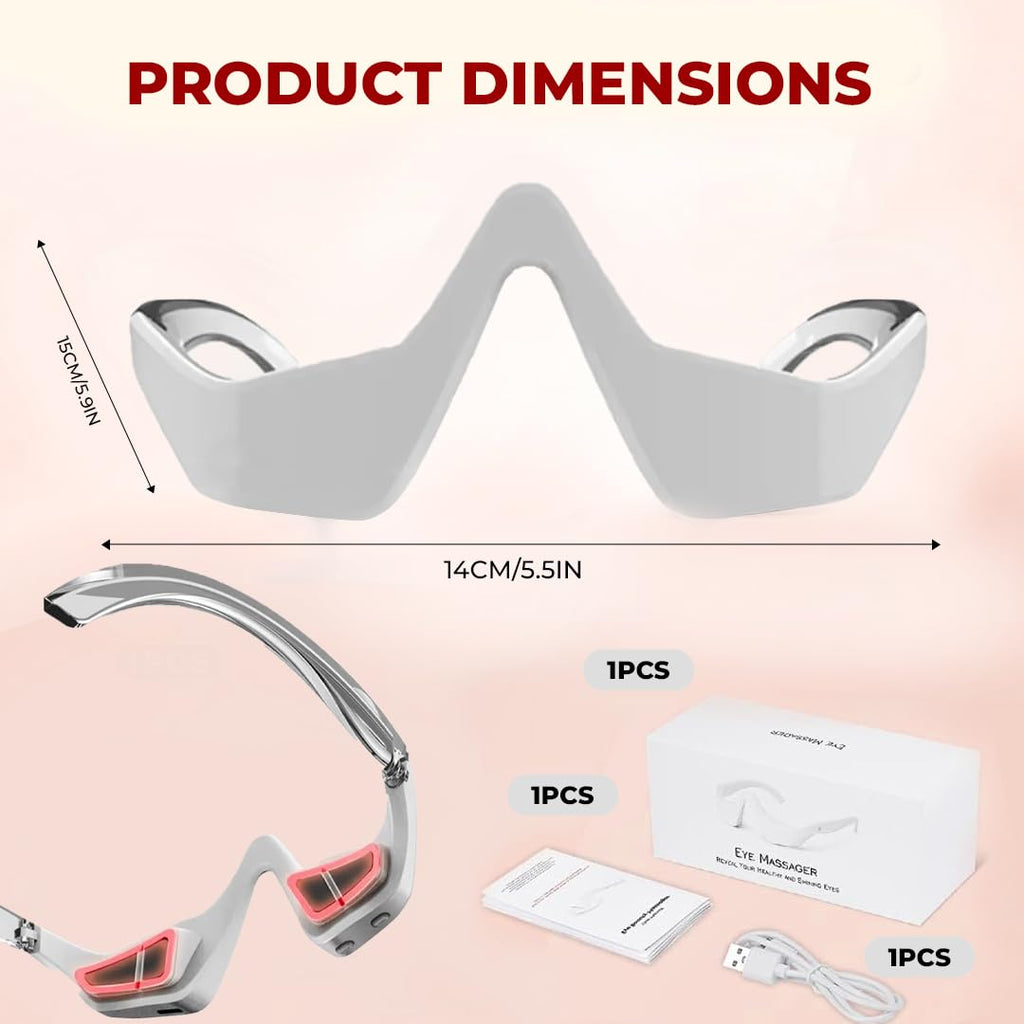 Under-Eye Red Light Therapy Device