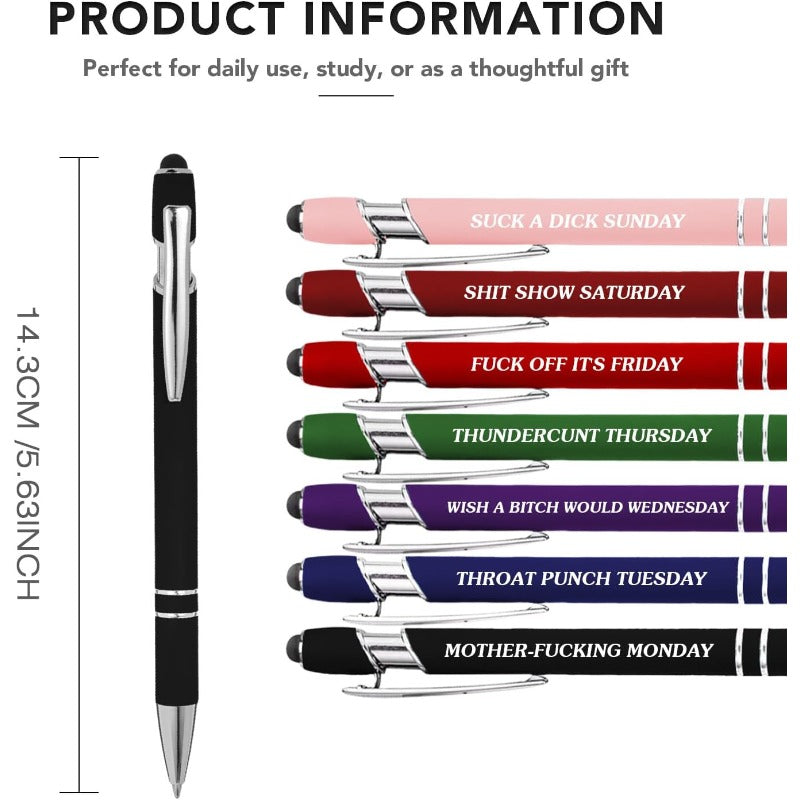 Funny Office Stylus Pen Set