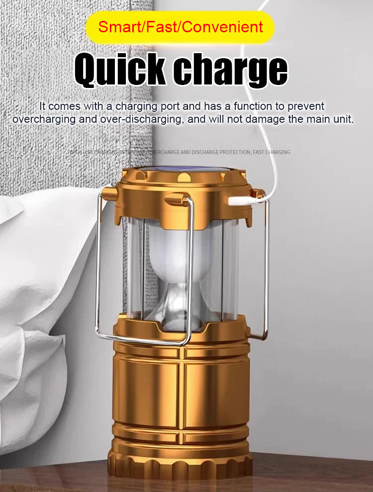Waterproof Multifunctional Solar Light. Never runs out of power. Lasts three times longer than traditional solar lights, with a battery life of up to 1810 hours.