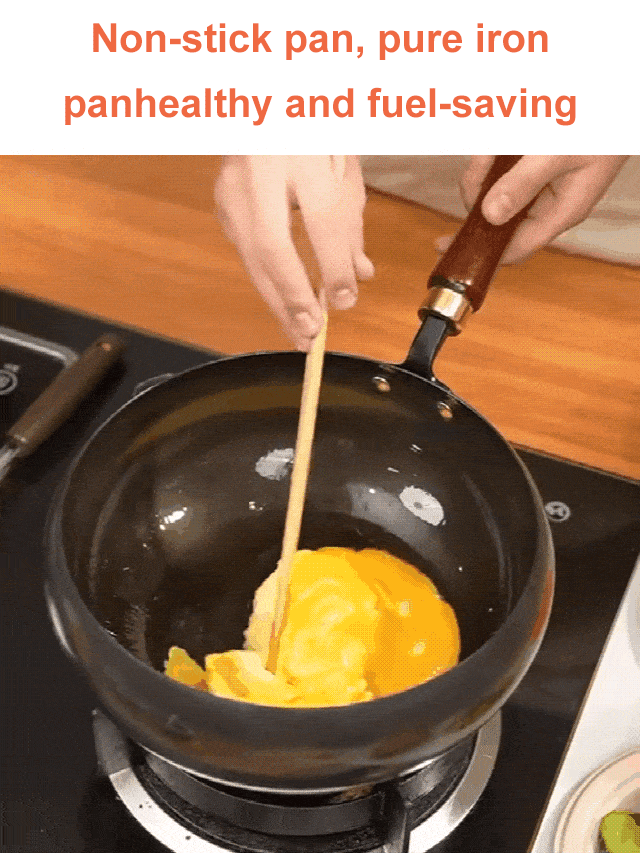 🔥【Hand-made Hammered Pot】Unlock Culinary Mastery with Japan's Legendary Rust-Free Iron Pan!